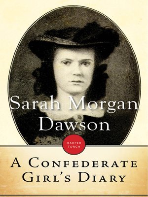 cover image of A Confederate Girl's Diary